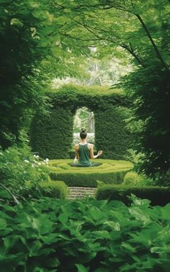 Mindful Yoga in Historic Gardens cover