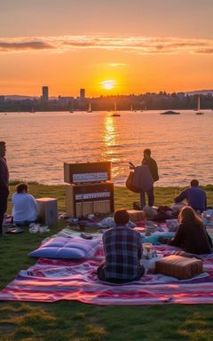 Picnic and Live Music cover