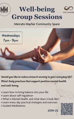 Well-Being group sessions & meditations cover