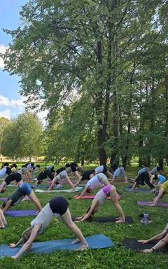 Joga na Polu Mokotowskim cover