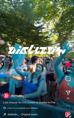 Festival in London! Dialled In: The Park cover