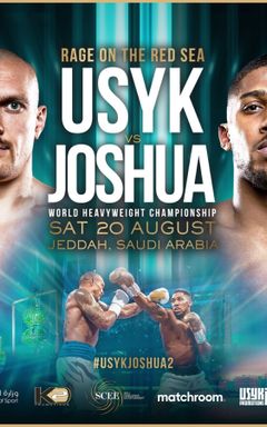 Watch Anthony Joshua VS Usyk in a private cinema cover