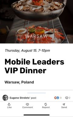 Mobile Leaders Dinner cover