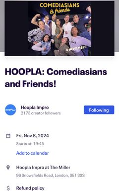 Improv show cover