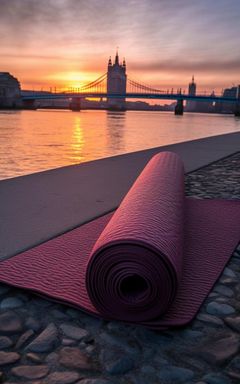 Sunrise Yoga by the Thames cover