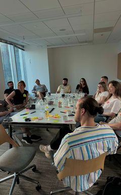 Lean coffee _Warsaw cover