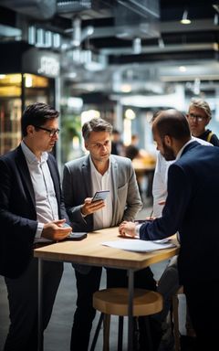 Tech Talk and Networking cover