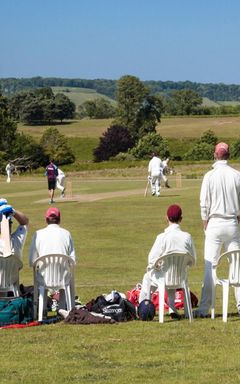 Social cricket match cover