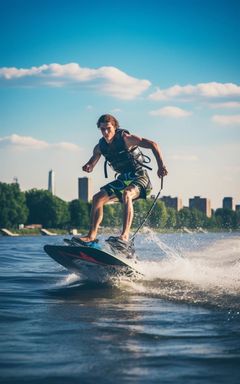 Wakeboarding Fun on the Vistula River cover