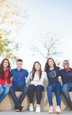 Meeting new people. Prague