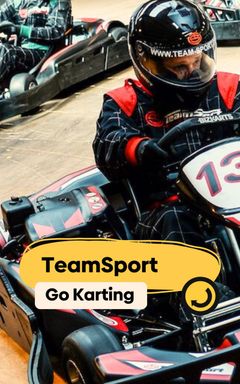 TeamSport: Go Karting Night | Docklands 🏁 cover