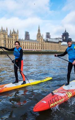 Paddleboarding in River Thames cover