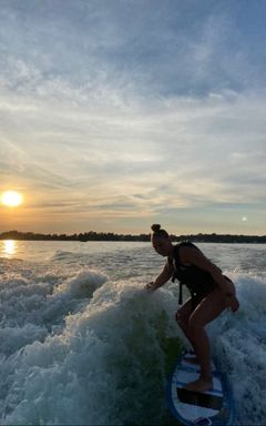 Wake surf cover