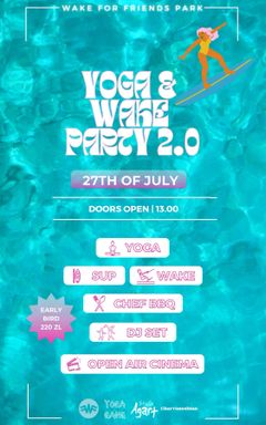 Yoga & Wake Summer Party cover