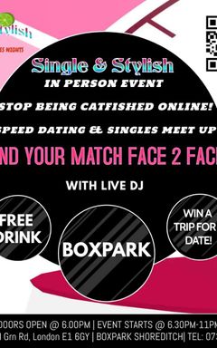 Boxpark Speed Dating & Singles cover
