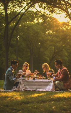 Picnic in Royal Łazienki Park cover