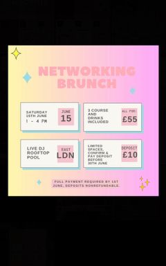 Networking brunch cover