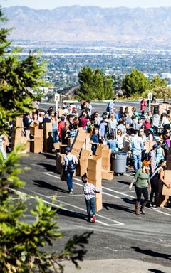 Let’s volunteer together - Thanksgiving boxes cover