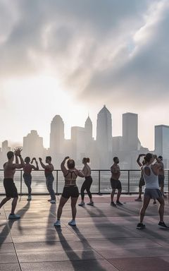 Fitness Fun at Dubai's Outdoor Gym cover