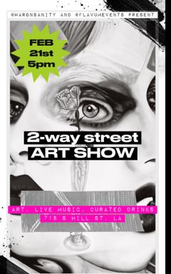 [ ART SHOW - DTLA ] Contemporary+street art cover