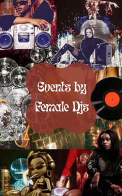 Events by female DJs