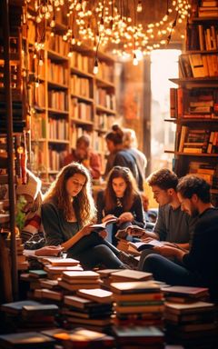 Writing Retreat in a Charming Bookstore cover