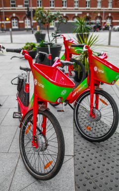 Let's ride a bike cover