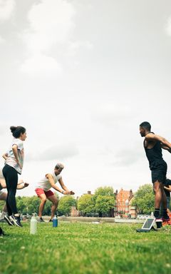 Bodyweight Circuit Outdoor Workout cover