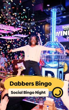 Dabbers Bingo | Friday Night Party 💃🎱 cover