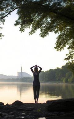 Outdoor Yoga by the Thames cover