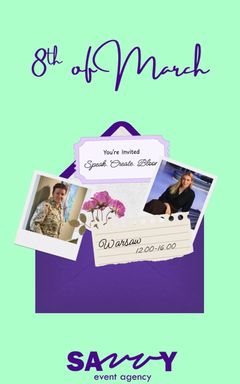 8 March | Ивент для девушек cover