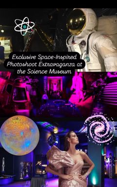 Space-Inspired Photoshoot at Science Museum cover