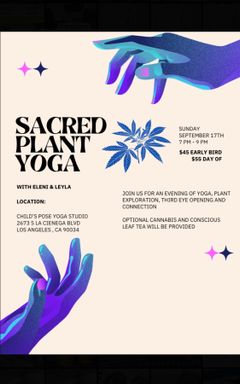 Sacred Plant Yoga: A Third Eye Opening cover