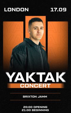 YAKTAK in London cover