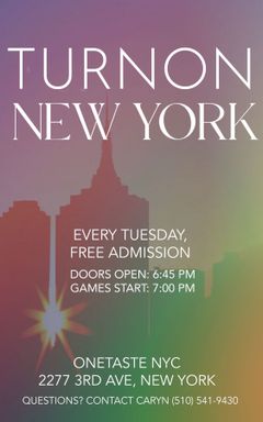 TurnON NYC cover