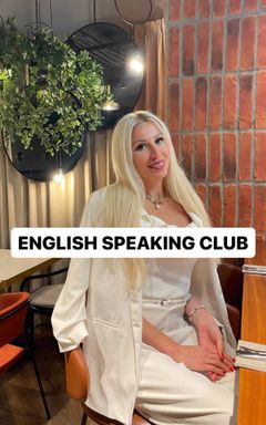 English speaking club cover