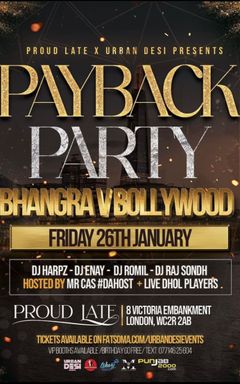 Playback bollywood party cover