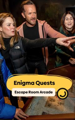Escape Room Arcade | Enigma Quests🕵️‍♀️🕹️ cover