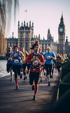 Running & Chatting by the River Thames cover