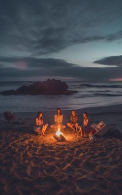 Beach Cleanup and Bonfire cover