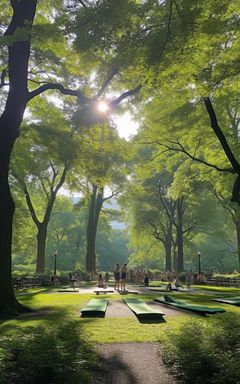 Outdoor Yoga in the Park cover