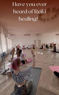 Meditation and reiki healing workshop cover