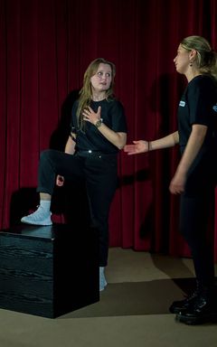 Занятие в театре. Актёрское мастерство. Play-back cover