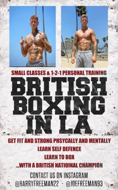 Boxing/fitness class cover