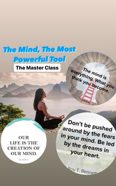 The Mind, The Most Powerful Tool. The master class cover