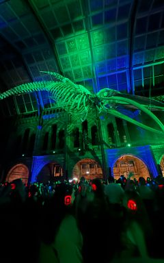 Natural history museum - Halloween cover