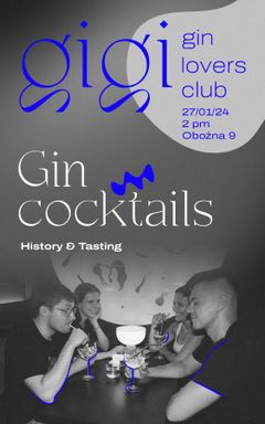 Gin cocktails. History and tasting. cover