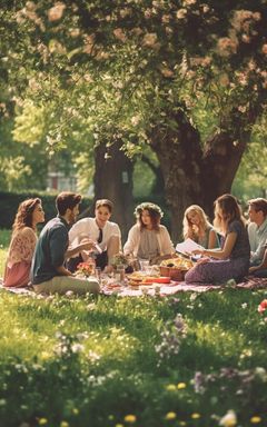 Sunday Picnic by the Lake cover