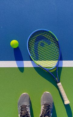 Tennis practice cover