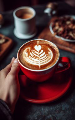 Coffee and Chat at a Local Cafe cover